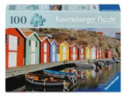 RAVENSBURGER CASSE-TÊTE 100 PIÈCES XL - MAISONS COLORÉES EN SUÈDE #12001730